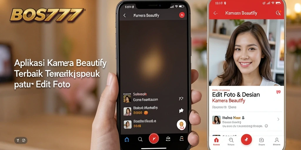 Antarmuka BOS777 yang menarik dan user-friendly untuk editing foto.