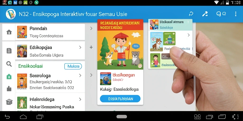 Tampilan antarmuka N32 yang modern dan interaktif