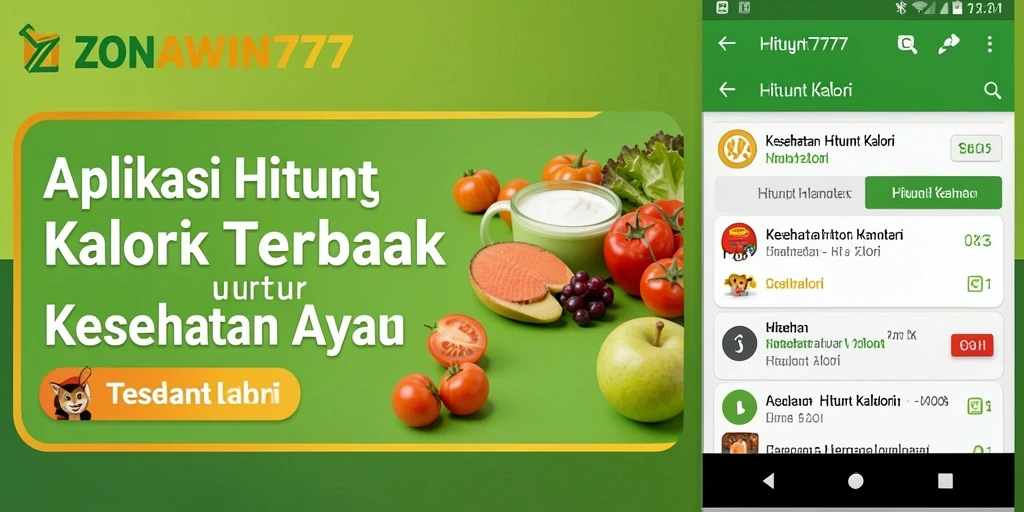 Antarmuka ZONAWIN777 yang intuitif untuk menghitung kalori secara efisien.